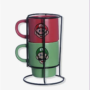 IT CANECAS EMPILHÁVEIS SUPER MARIO