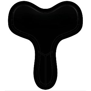 Placa Tala Pós-cirúrgica Semirrígida Para Lipo Pubiana