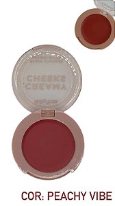 Blush Cremoso Creamy Cheeks Ruby Rose COR PEACHY VIBE