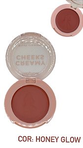 BLUSH CREMOSO CREAMY CHEEKS RUBY ROSE COR HONEY GLOW