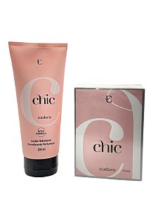 Eudora Chic Loção Hidratante + Perfume Chic