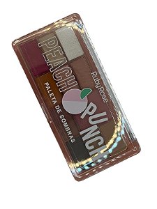 Ruby Rose Paleta de Sombra Peach Punch