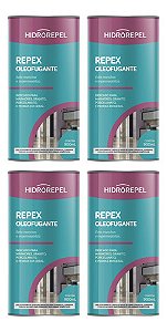 Impermeabilizantes Hidrorepel 900ml Mármores Granitos 4 Unid