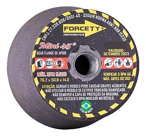 REBOLO COPO CÔNICO MINI GRÃO 120 - FORCETY