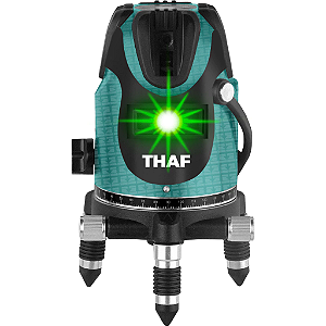 Nível Laser Profissional 5 Linhas Verde Thaf TF-GS