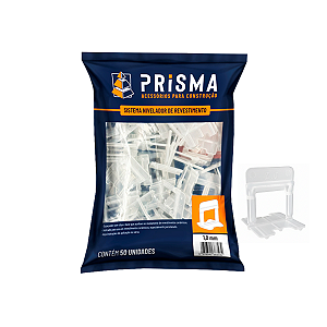 Nivelador de Piso 1,0mm Prisma 500 Peças Qualidade Premium
