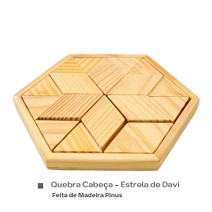 Quebra Cabeça - Estrela de Davi