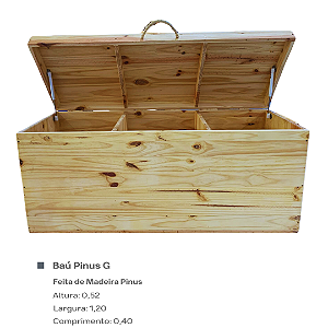 Baú de Pinus G