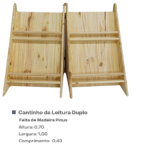 Cantinho da Leitura Duplo