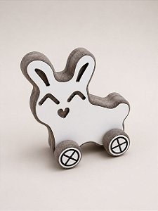 Carrinho de Madeira Gatinho