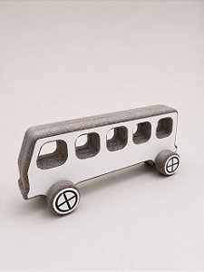 Carrinho de Madeira ônibus