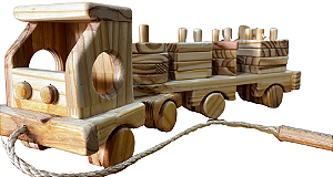 CAMINHÃO FORMAS GEOMÉTRICAS