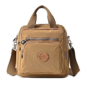 Bolsa Mochila Feminina Nylon Com Alça Removível