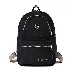 Mochila Nylon Feminina Escolar Universitária Trabalho