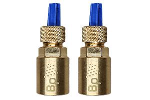 PAR BICO BP 020 COMPLETO GOLD ( NÚCLEO + PORCA + ADAPTADOR )