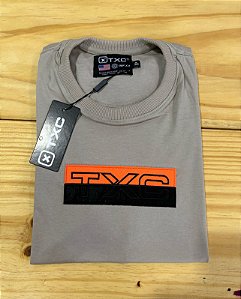 Camisetas TXC Gola O - Desenho Retangulo - várias cores