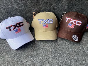 Bonés TXC -TXC+Bandeira USA - várias cores