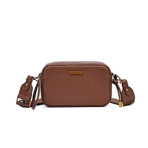 Bolsa Floater Marrom Alça Gorgurão Transversal