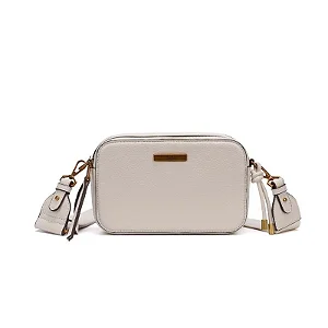 Bolsa Floater Off White Alça Gorgurão Transversal