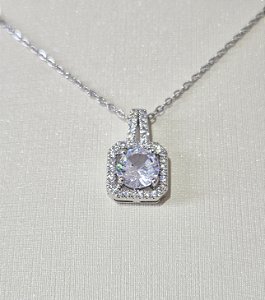 Colar Moissanite Prata 925