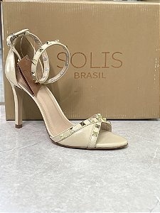 Sandália Solis Brasil Baunilha