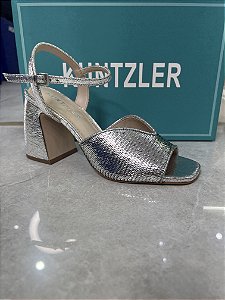 Sandália Kuntzler Prata Metálica