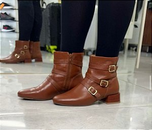 Bota SZ Couro Caramelo