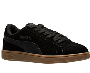 Tênis Puma Preto Camurça