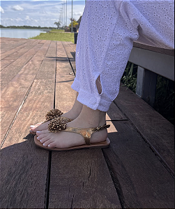 Sandália SZ Bronze Boho