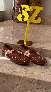 Sapatilha SZ Camel com fivela