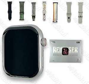 Smartwatch 49mm com 7 Pulseiras