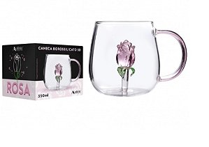 Caneca Flor 3D
