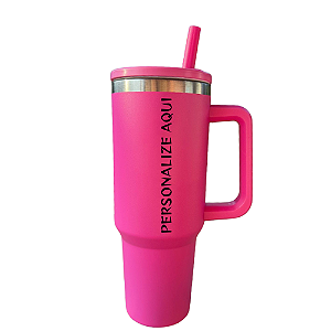Personalize sua Garrafa Térmico Quencher Com Bico Retrátil 1200ml