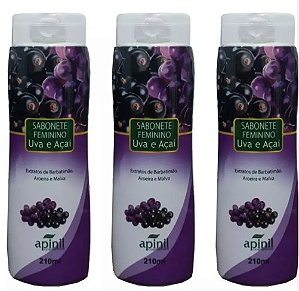 SABONETE ÍNTIMO UVA E AÇAÍ