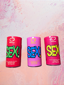 Bolinhas Lubrificantes Sex Caps