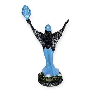 Imagem Orixá Iemanjá- Cor azul pequena