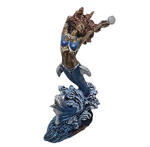 Imagem Orixá Iemanjá- Sereia Cor azul