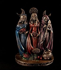 Imagem Deusa Tríplice - Colorida