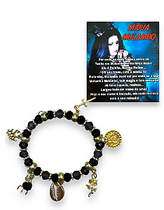 Pulseira 7 pingentes- Maria Mulambo