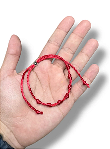 Pulseira 7 Nós- Vermelha