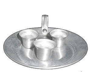 Suporte para Vela Palito - Para 3 Velas