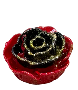 Suporte Rosa p/ Cigarro- Preto/ Vermelho