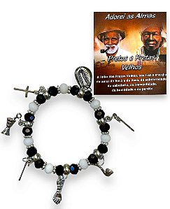 Pulseira 7 pingentes- Pretos Velhos