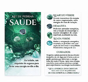 Kit Pedra Saúde