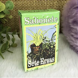 Sabonete- 7 Ervas 1un.