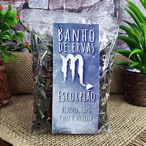 Banho Signo - Escorpião