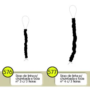 Stop De Linha P/ Chumbada e Boias
