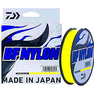 Linha Daiwa BF Nylon Monofilamento Amarela 300 Metros