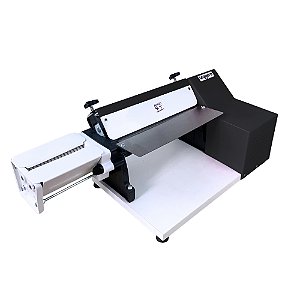 Cilindro Laminador Elétrico 28cm Massas Pão Cortador Talharim Preto Leggero