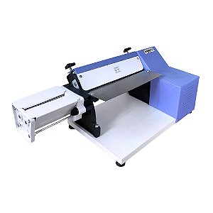 Cilindro Laminador Elétrico 28cm Massas Pão Cortador Talharim Azul Leggero